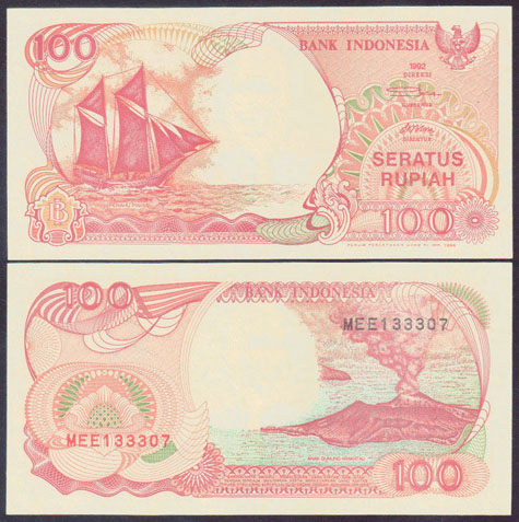 1994 Indonesia 100 Rupiah (Unc) L002056